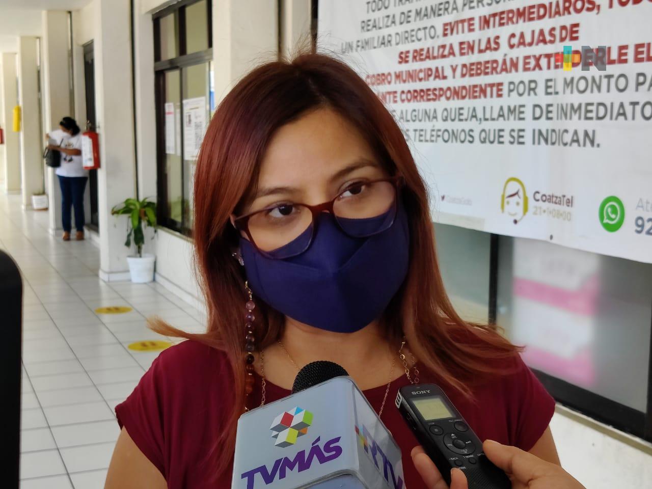 Disminuyen muertes por Covid-19 en Coatza