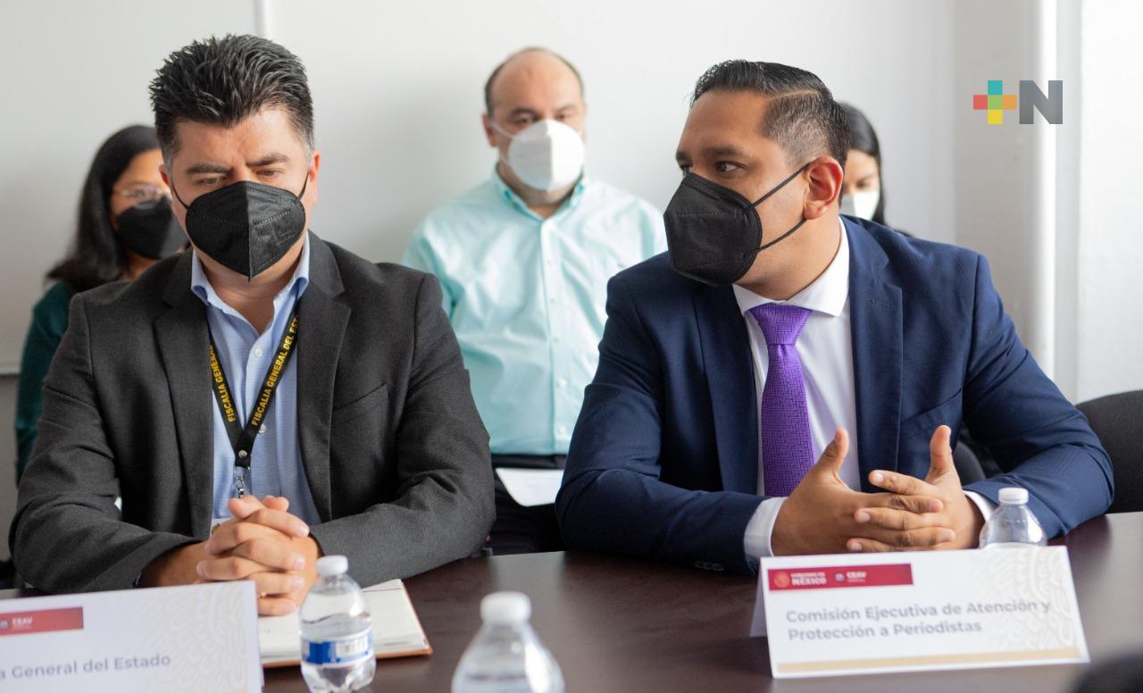 Participa CEAPP en encuentro con titular nacional de la CEAV