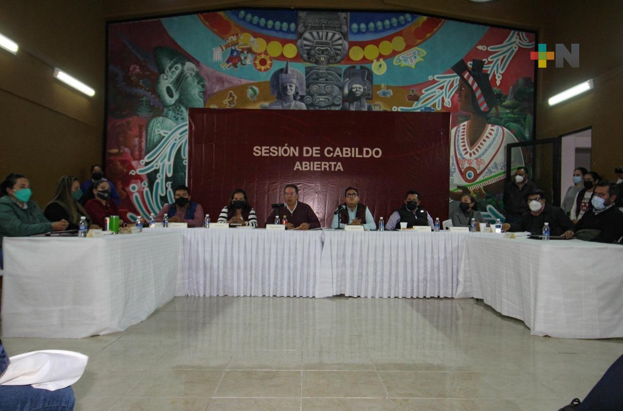 Realizan en Tuxpan Sesión de Cabildo Abierta