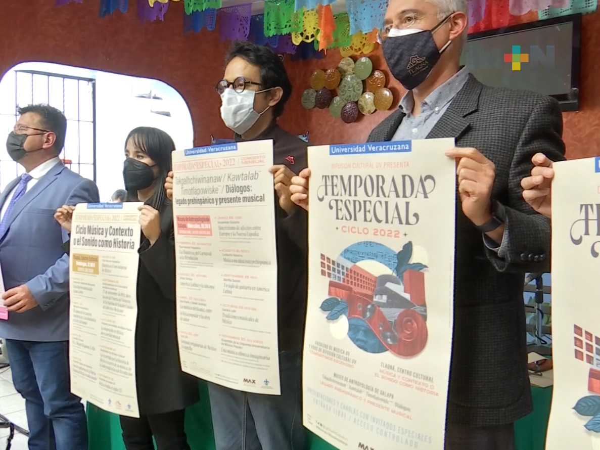 Difusión Cultural de la UV presentó programa de la Temporada Especial 2022