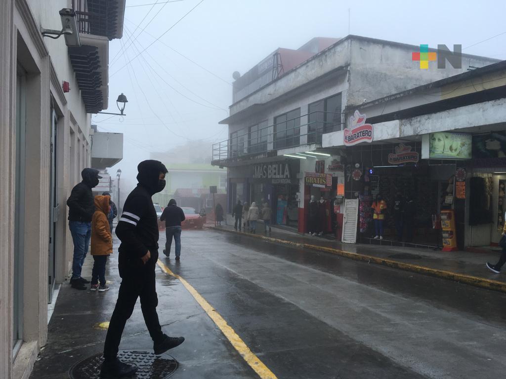 Frente frío 28 traerá lluvias a la entidad veracruzana hasta el fin de semana