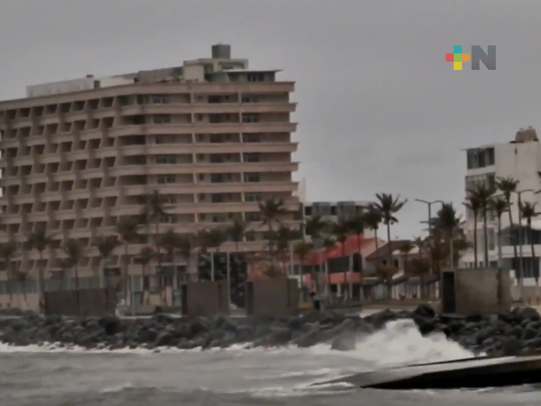 Reportan saldo blanco por evento de norte en Boca del Río