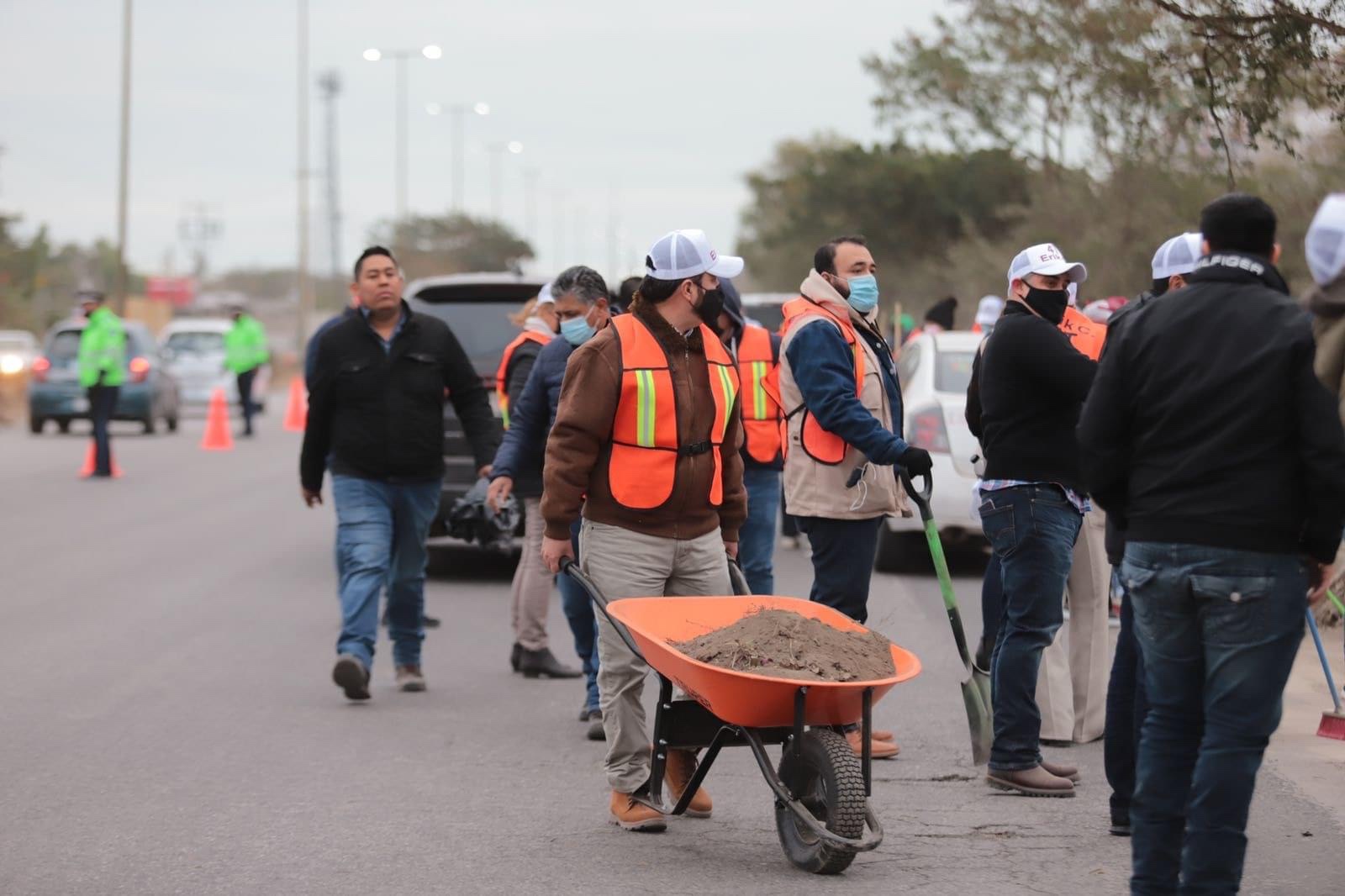 En Pánuco desarrollaron brigadas de limpieza y mejoramiento urbano