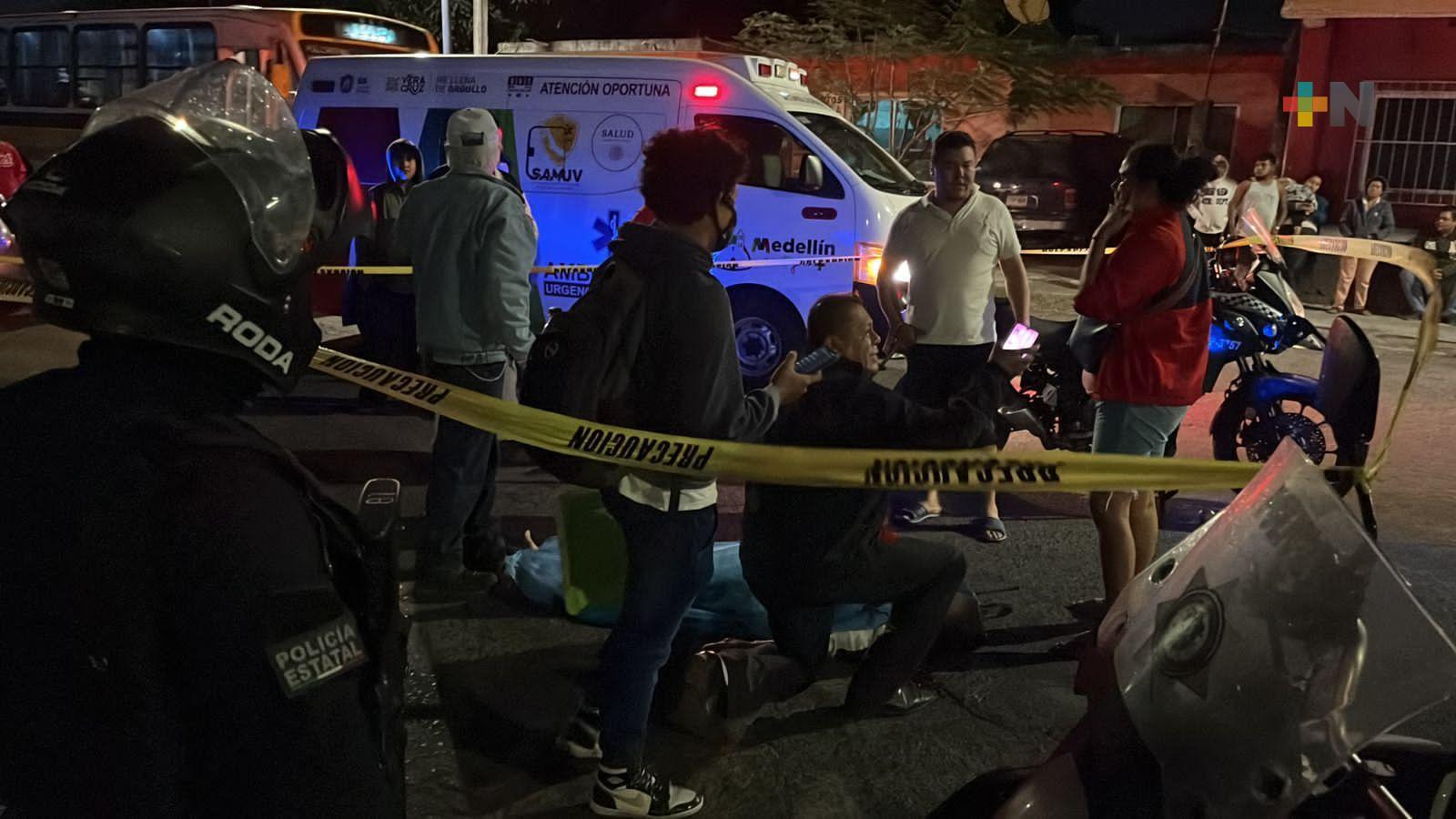 Muere mujer de la tercera edad tras ser atropellada por motociclista en Medellín