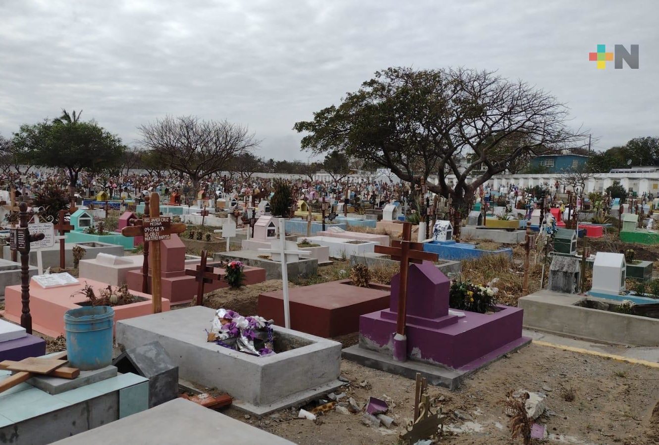 En panteón municipal de Veracruz confirmaron hallazgo de gallinas degolladas