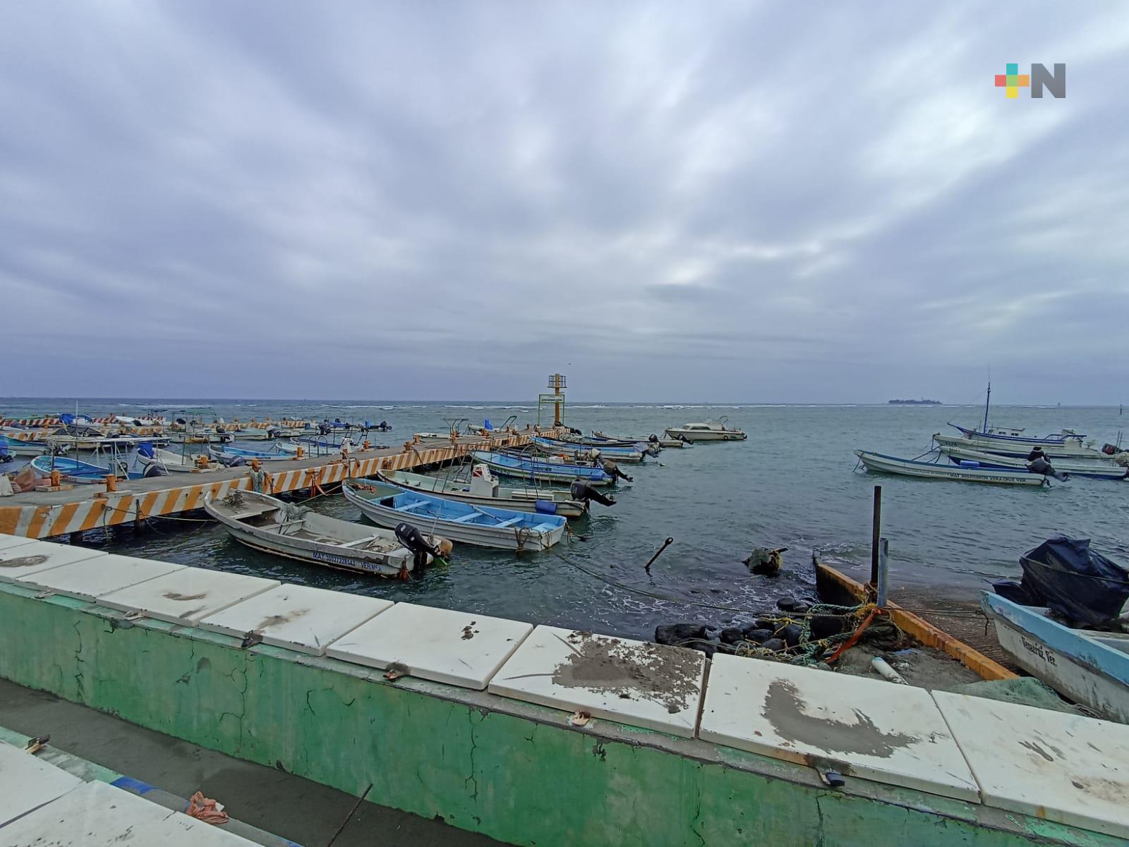 Pescadores de Veracruz, los más afectados por eventos de norte
