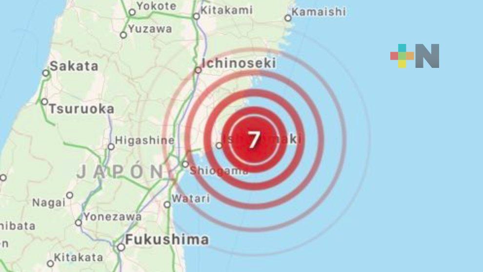 Alerta de Tsunami en Japón por sismo de 7.3