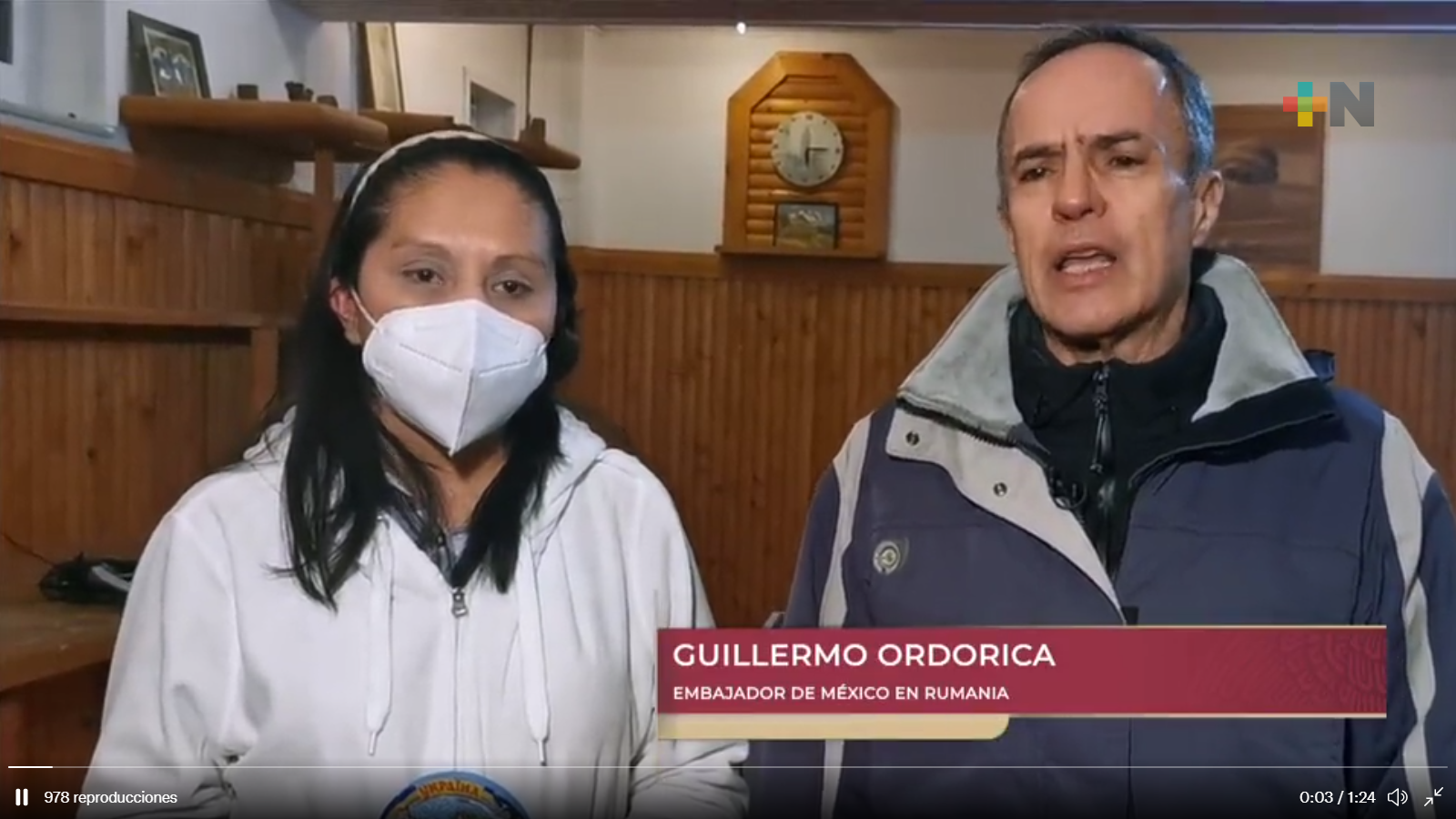 «México siempre será partidario de la paz»: Ordorica