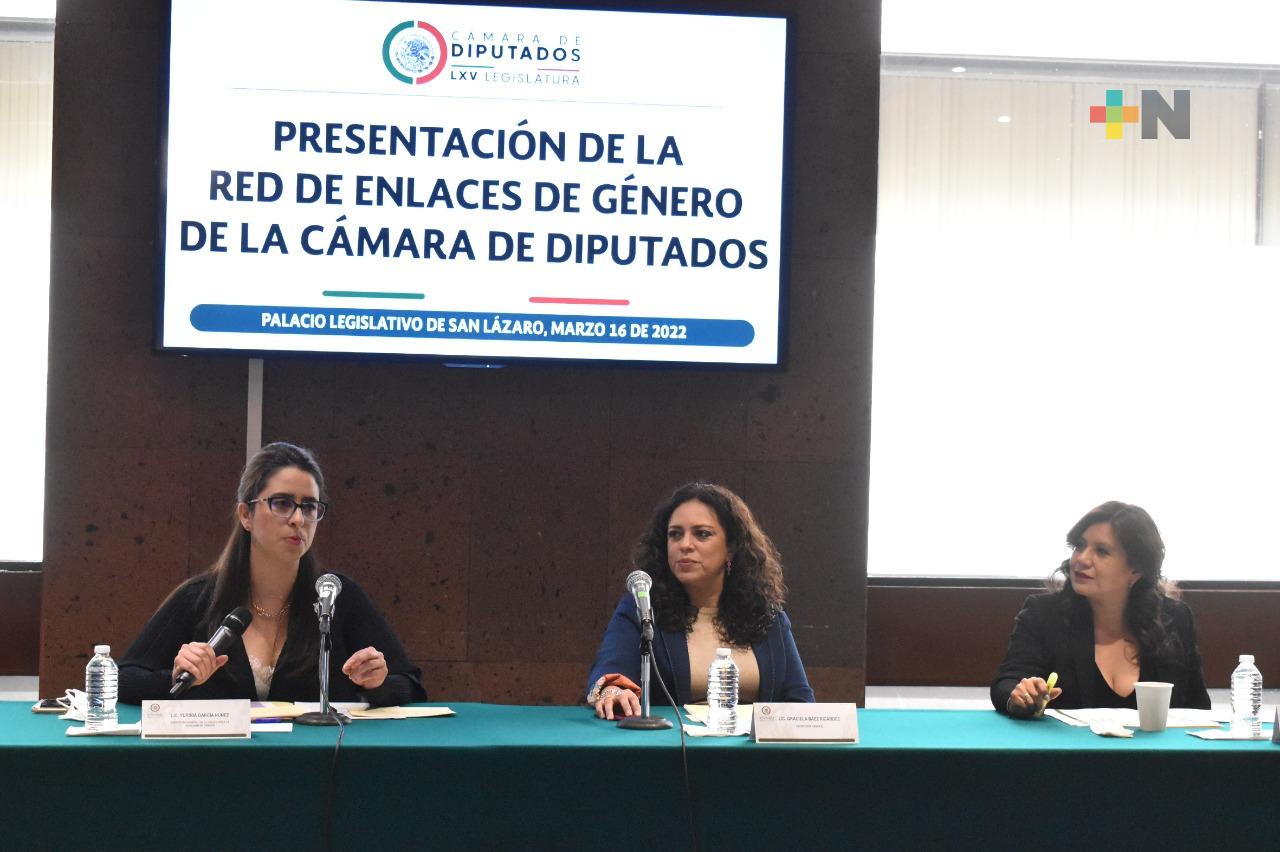Presentan en la Cámara de Diputados la Red de Enlaces de Género