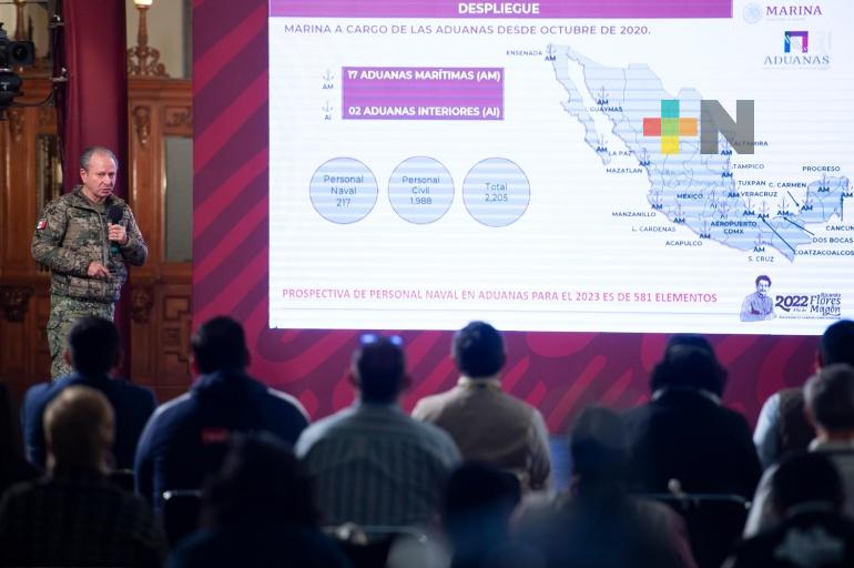 Decisión de asignar aduanas a Marina y Defensa Nacional fue acertada: presidente