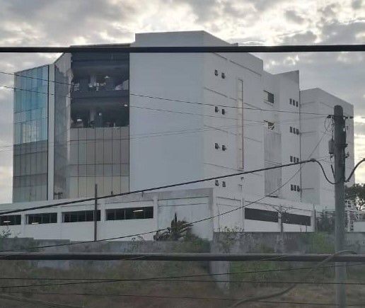 Presenta afectaciones la Ciudad Judicial de Veracruz, por los fuertes vientos del norte