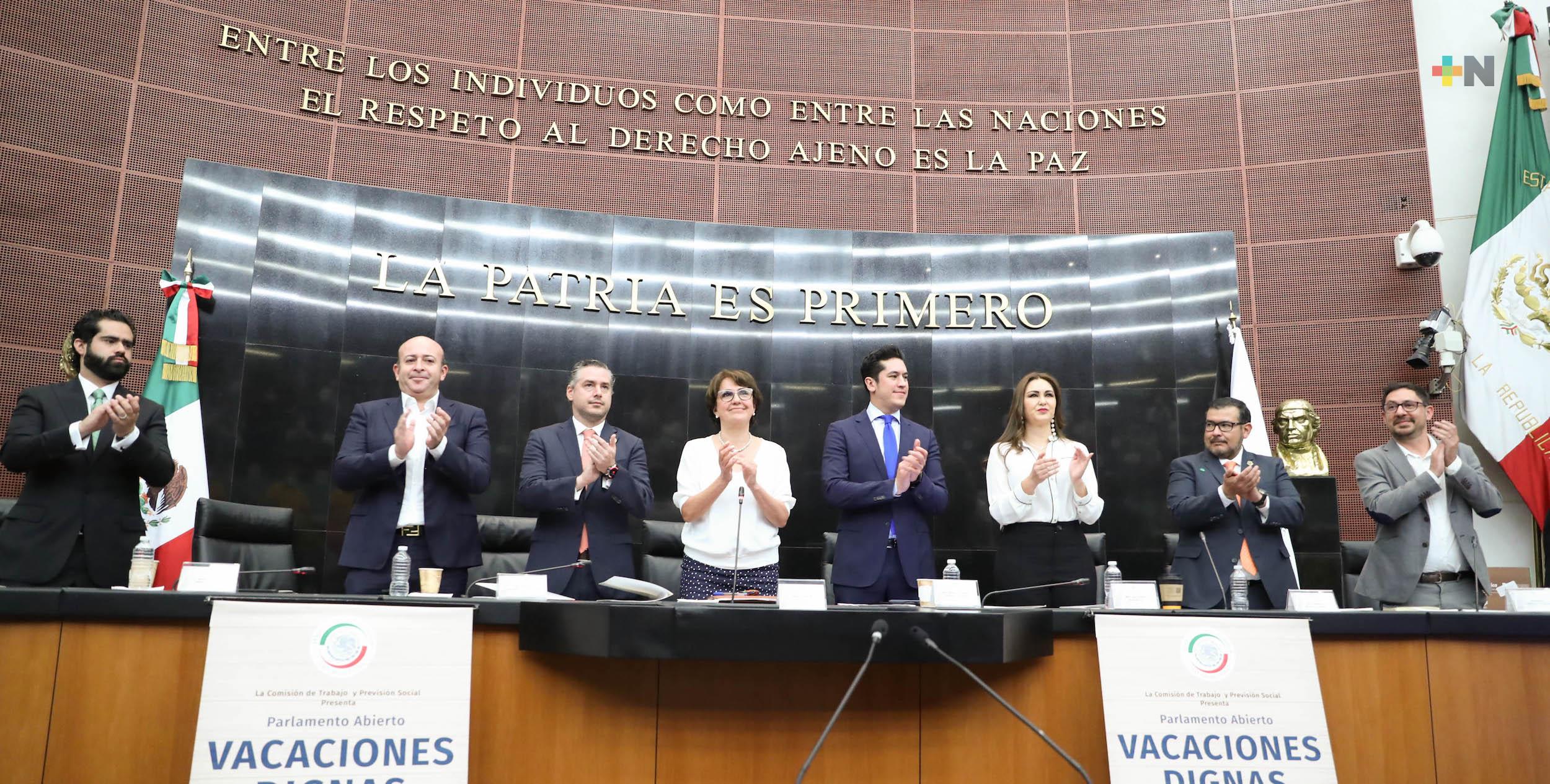 Plantean en el Senado otorgar “vacaciones dignas” a los trabajadores