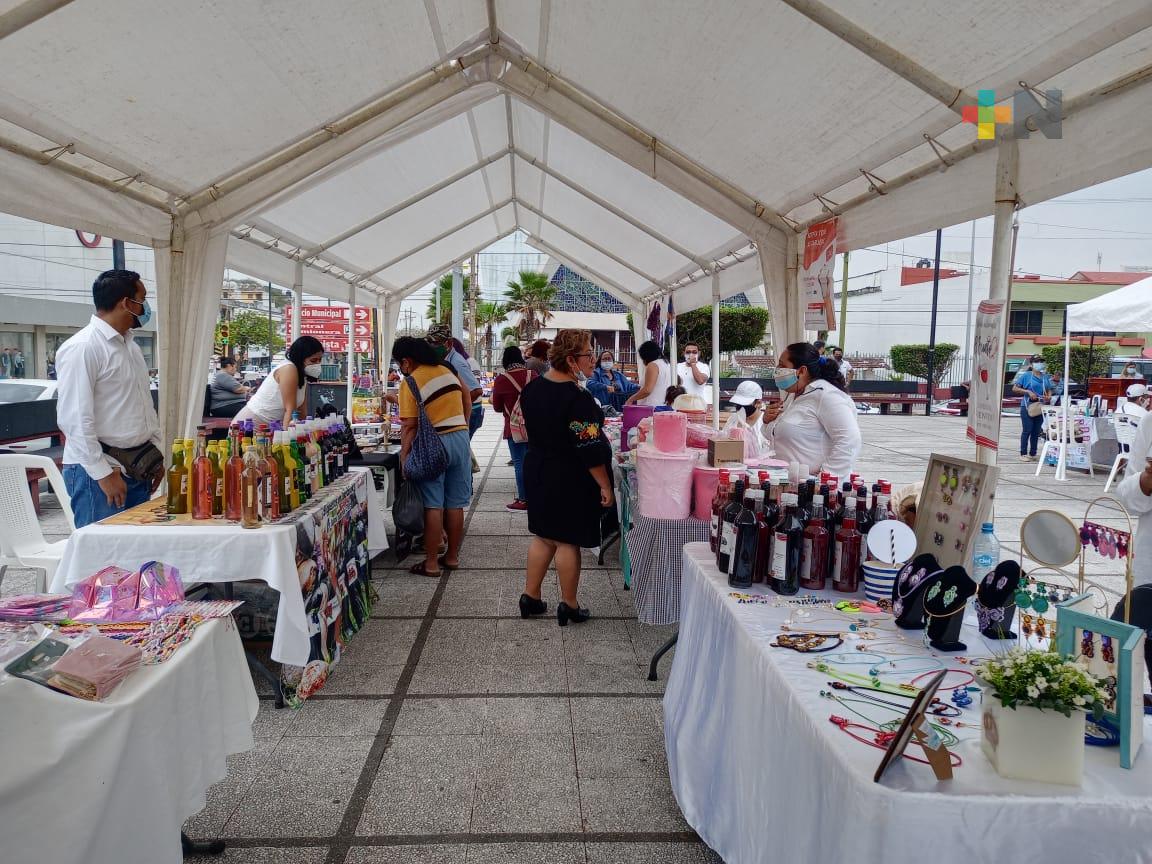 En Coatzacoalcos, artesanos del sur de Veracruz realizan Expo Artesanal