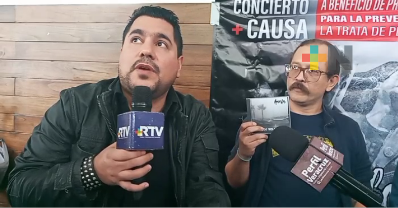 Presentará Amorfos concierto con causa