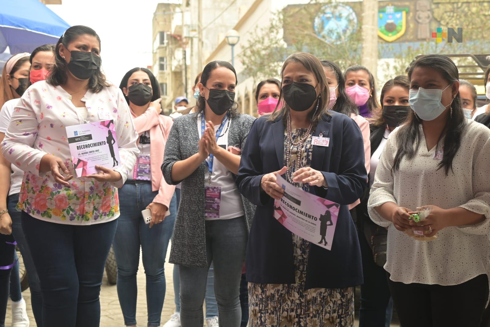 En Tantoyuca también conmemoraron el Día Internacional de la Mujer