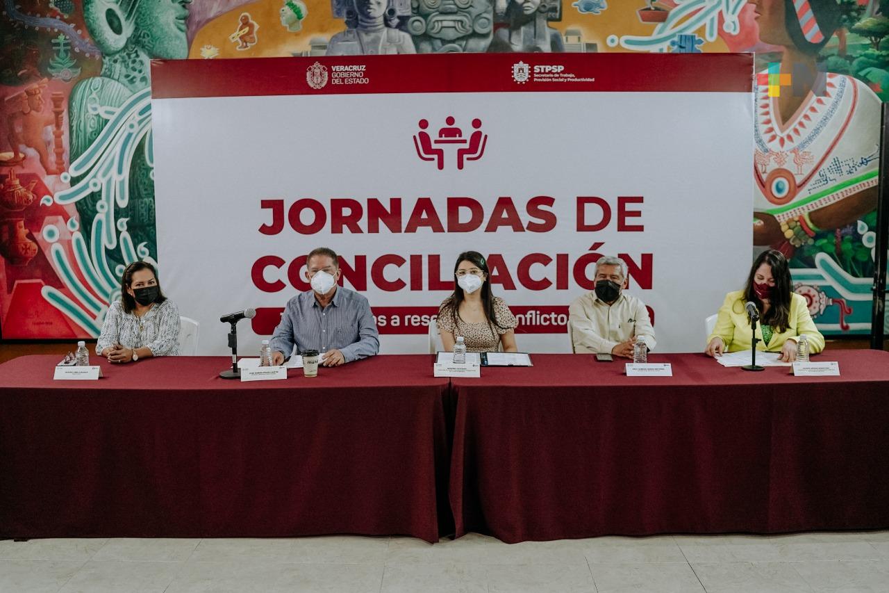 Realizan jornada de conciliación 2022 en Tuxpan