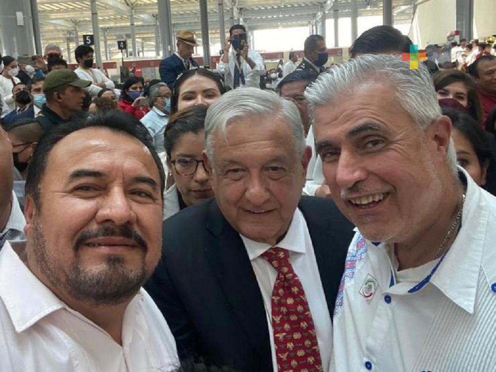 Alcaldes de la Huasteca presentes en inauguración de aeropuerto Felipe Ángeles