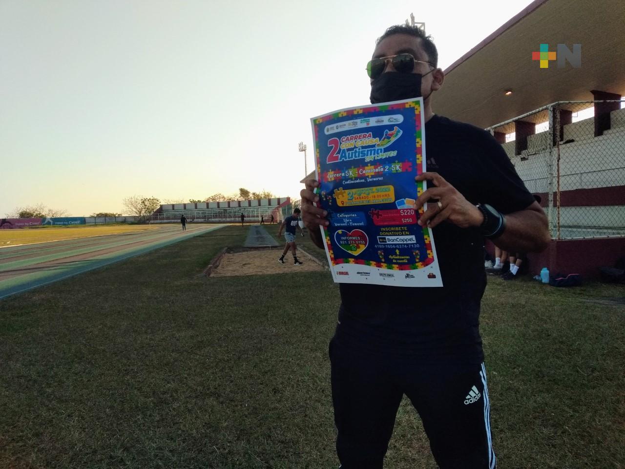 Convocan a carrera atlética Autismo Sin Límites