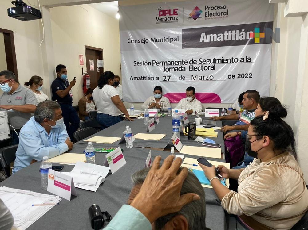 Conteo preliminar da virtual triunfo a candidata de Coalición Morena-PT, en Amatitlán