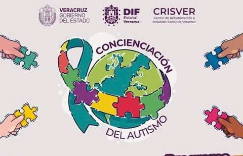 Crisver Veracruz conmemoró el Día Mundial: concienciación de autismo