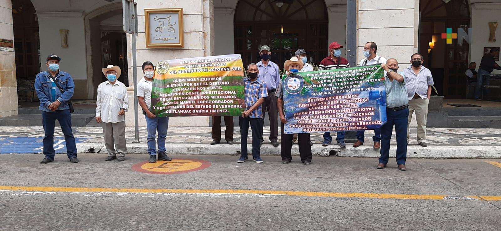 Ejidatarios de Actopan denuncian despojo de tierras