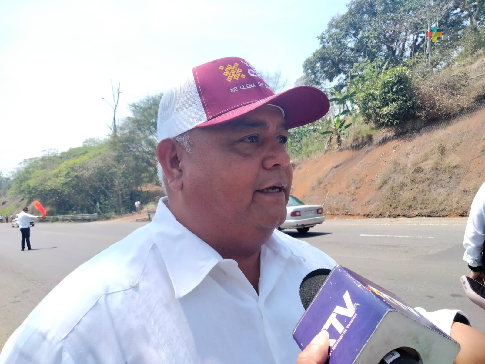 Gobierno estatal trabaja en la segunda etapa del libramiento de Coatepec: Eric Cisneros