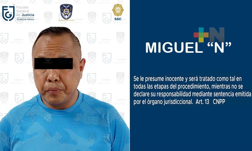 Dictan prisión preventiva oficiosa a Miguel «N», presunto feminicida de Michell Simón