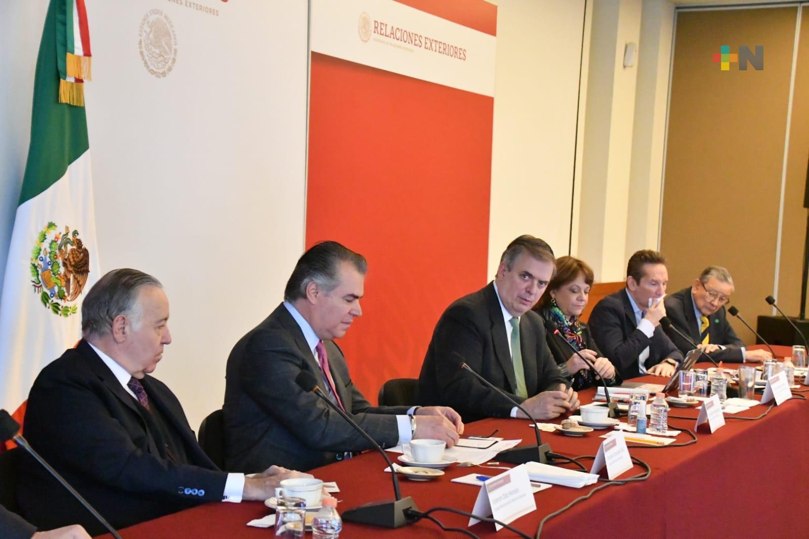 Canciller Marcelo Ebrard se reunió con el Consejo Coordinador Empresarial