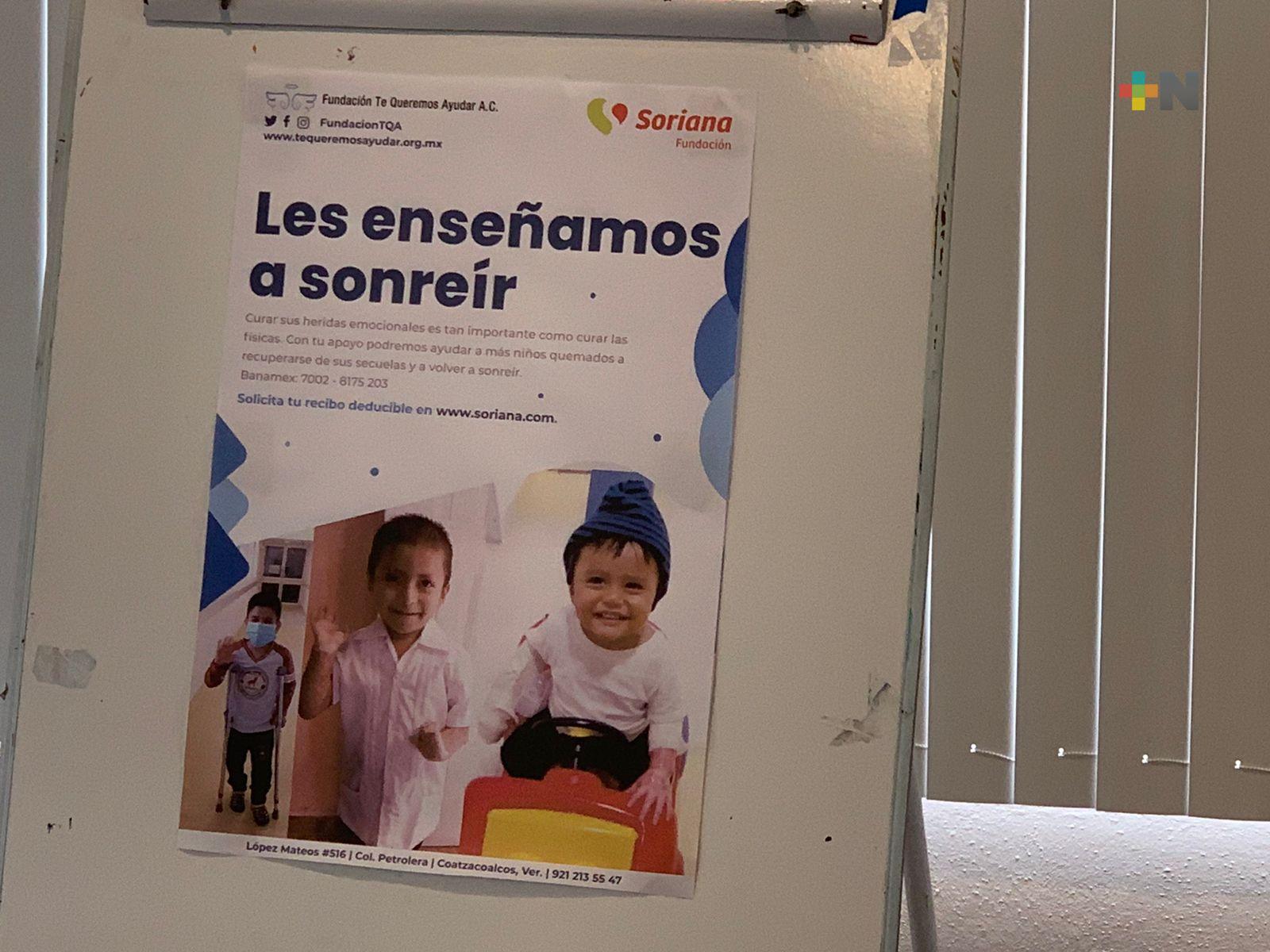 Fundación «Te queremos ayudar» hizo convenio con tienda para recibir aportaciones