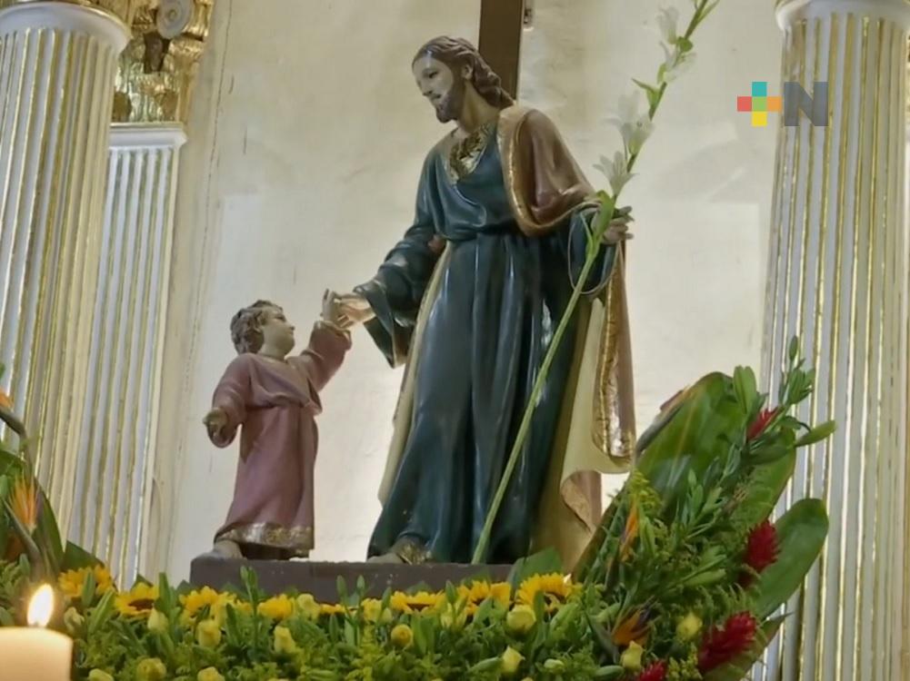 Celebración en honor a San José en Xalapa