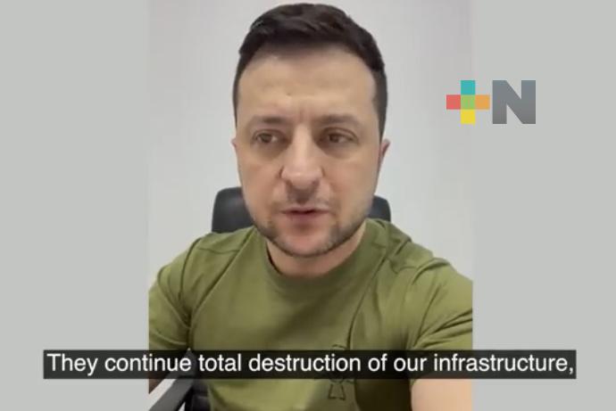 Si Rusia bombardea Odessa registrará un crimen histórico, advierte Volodymyr Zelensky