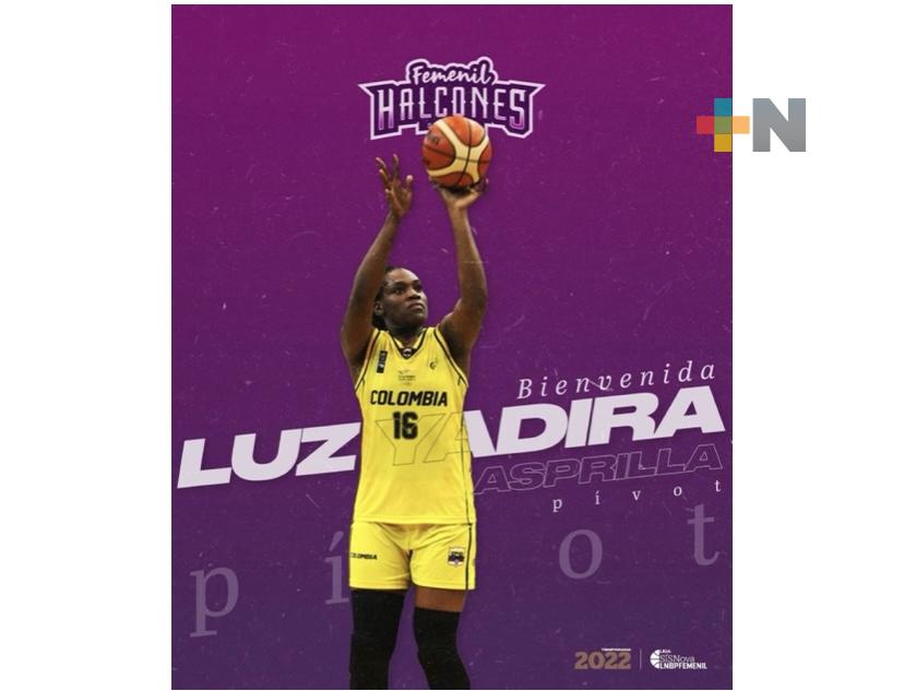 Luz Yadira Asprilla reforzará a los Halcones de Xalapa Femenil
