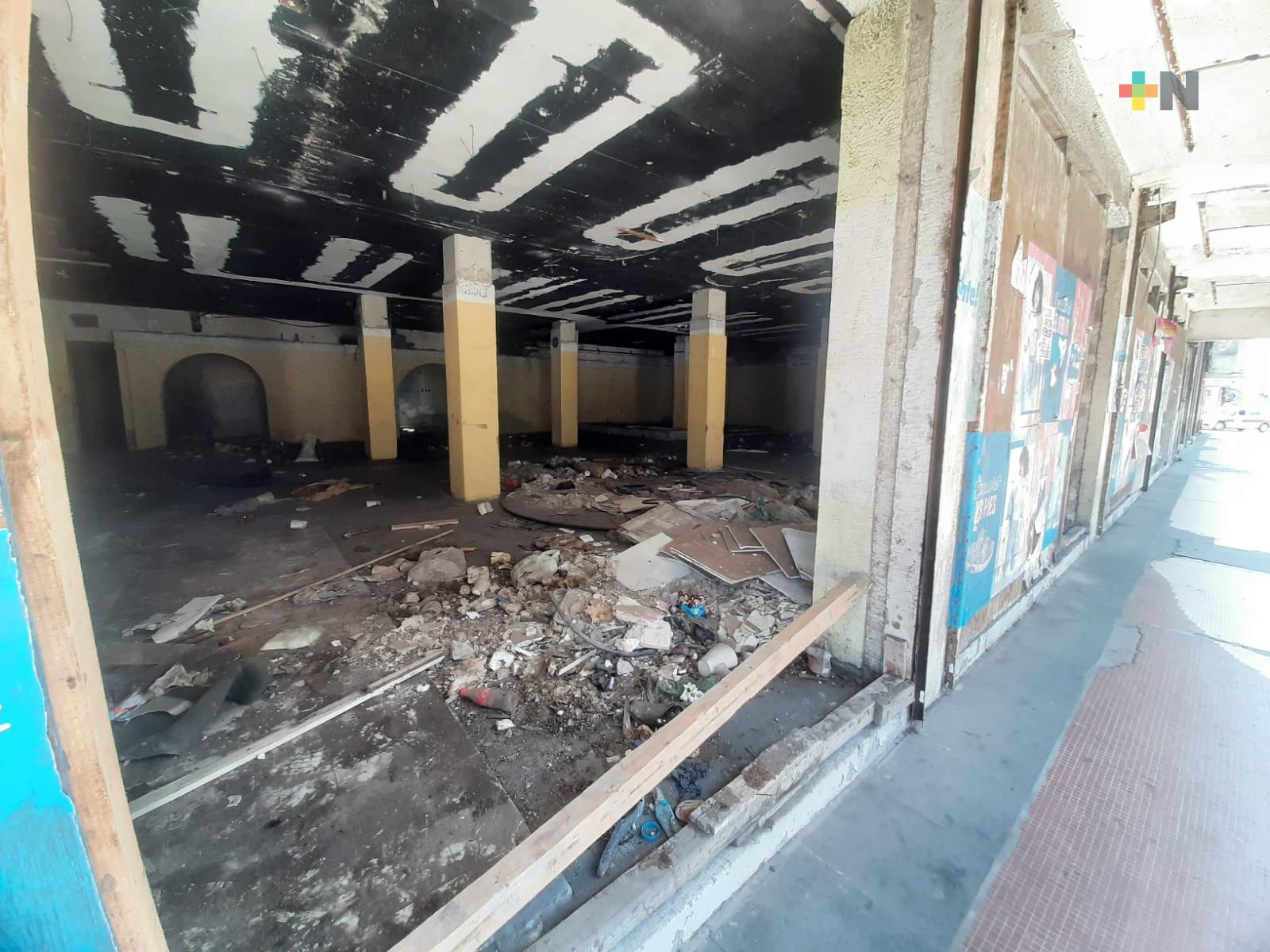 Inmuebles abandonados en Centro Histórico de Veracruz, un foco rojo de inseguridad