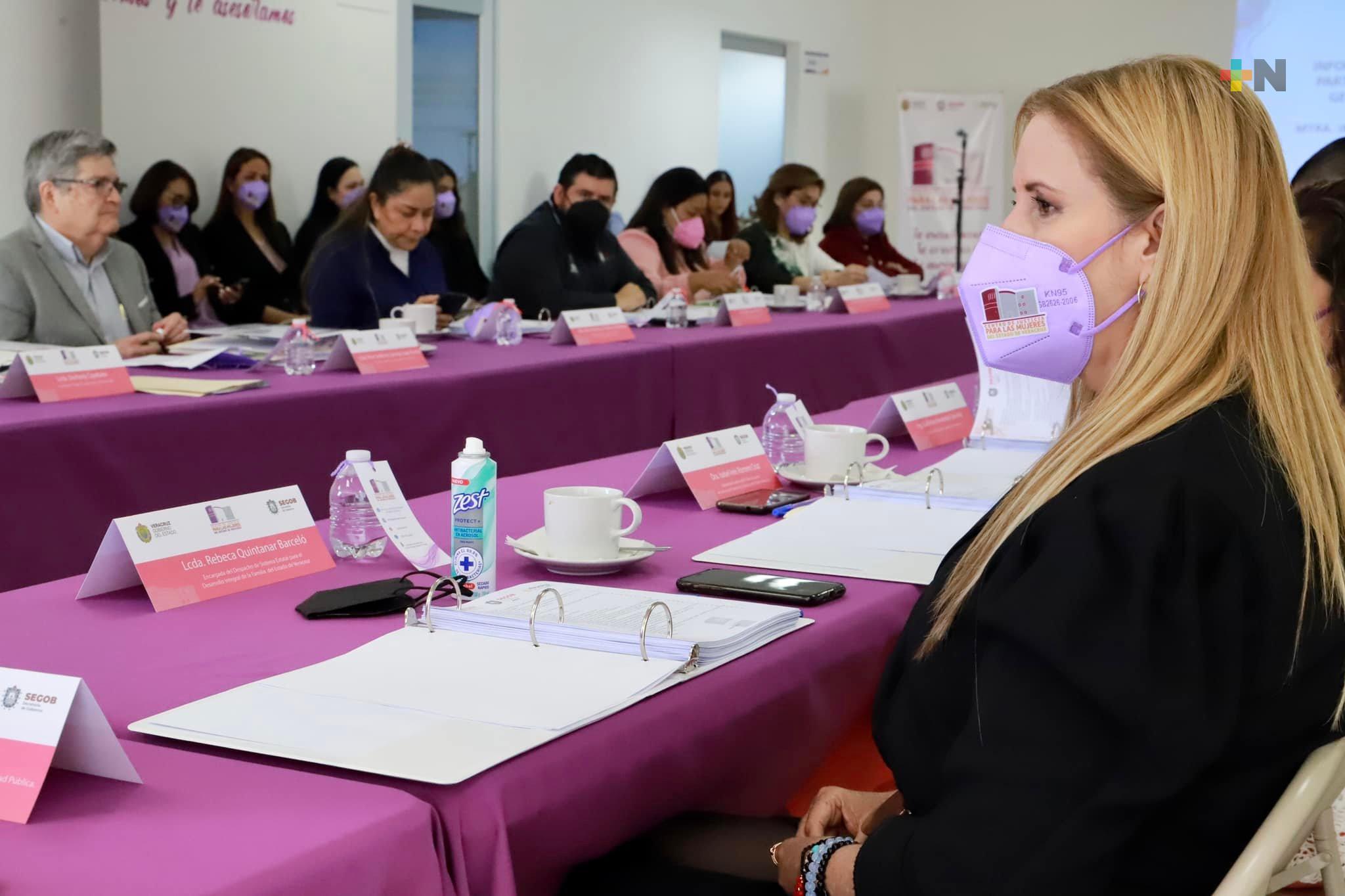 Realizaron junta de gobierno del Centro de Justicia para las Mujeres