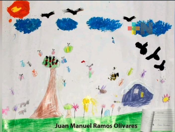 La primavera infantil, concurso de dibujo indígena, se llevó a cabo en Chicontepec