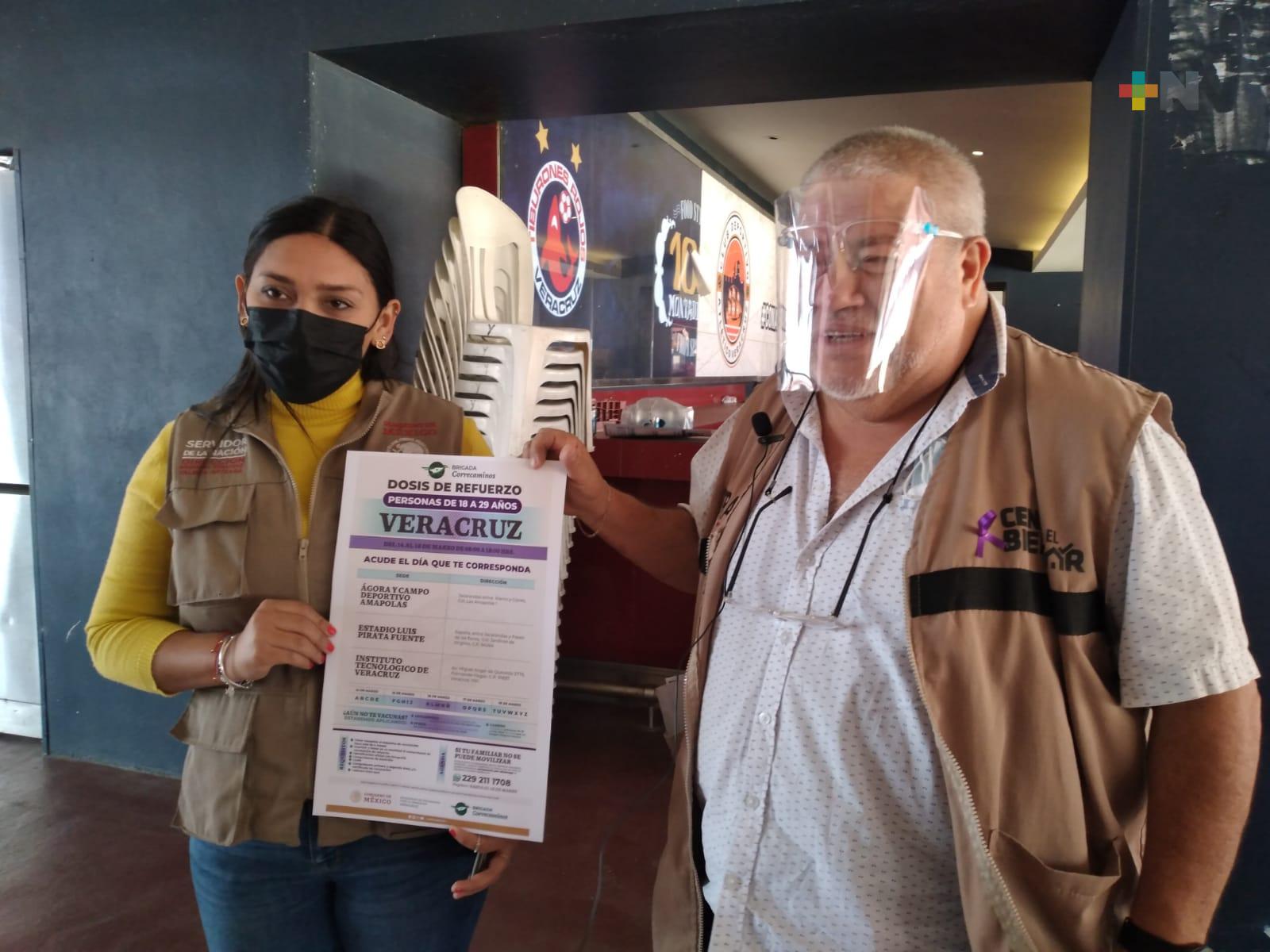 Desde el 14 de marzo aplicarán refuerzo antiCovid a mayores de 18 años en municipio de Veracruz