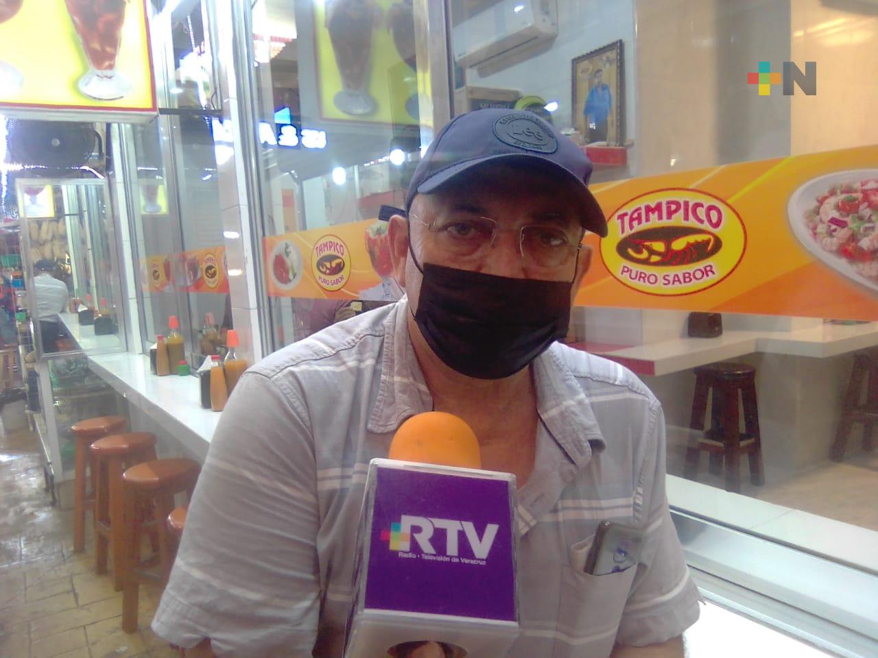 A pesar de la afluencia, mercado Hidalgo de Veracruz no es foco de contagio Covid