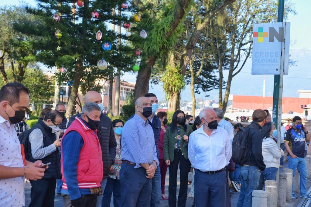 Desalojan Palacio Municipal por sismo perceptible en Xalapa