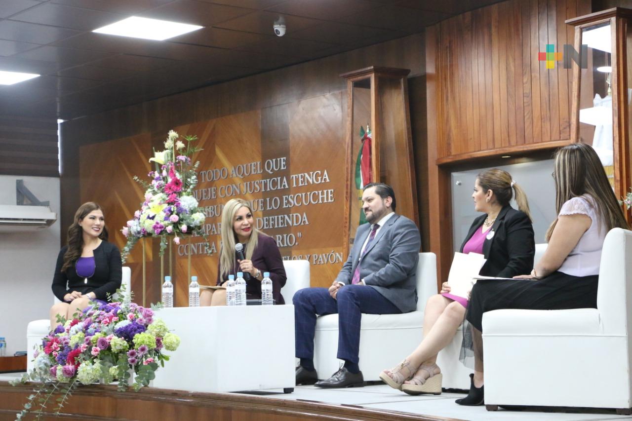 El TEV, el Tribunal Superior de Justicia de Veracruz y el Instituto Veracruzano de las Mujeres, conmemoran el Día Internacional de la Mujer 