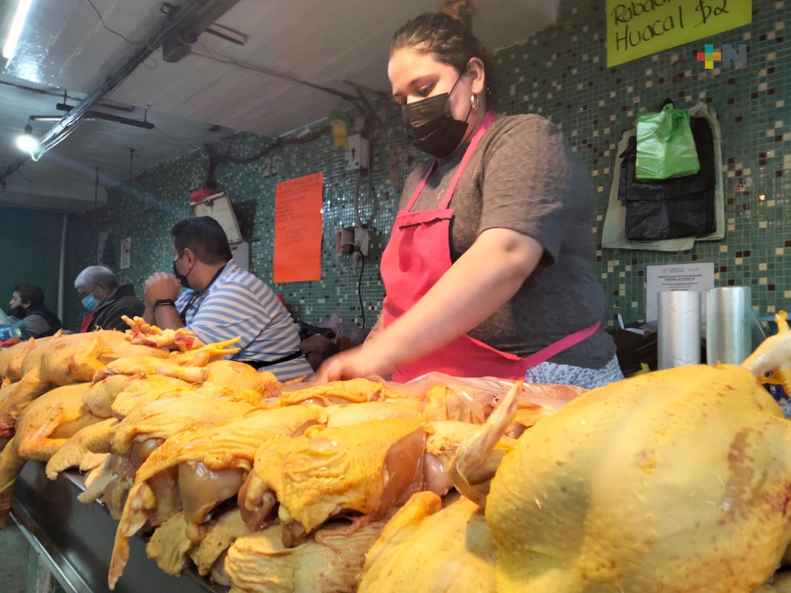 En Xalapa cayeron las ventas de carne, pescados y mariscos