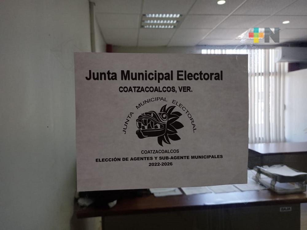 Quedó conformada Junta Municipal Electoral de Coatzacoalcos