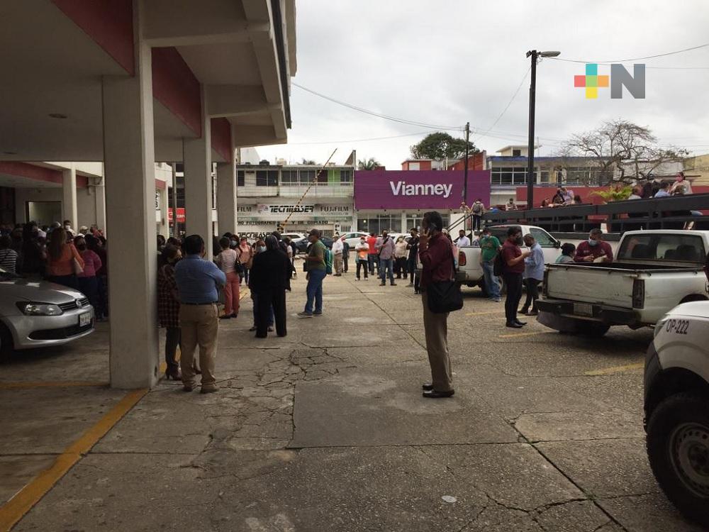 Realiza PC Coatzacoalcos recorridos para verificar daños por sismo