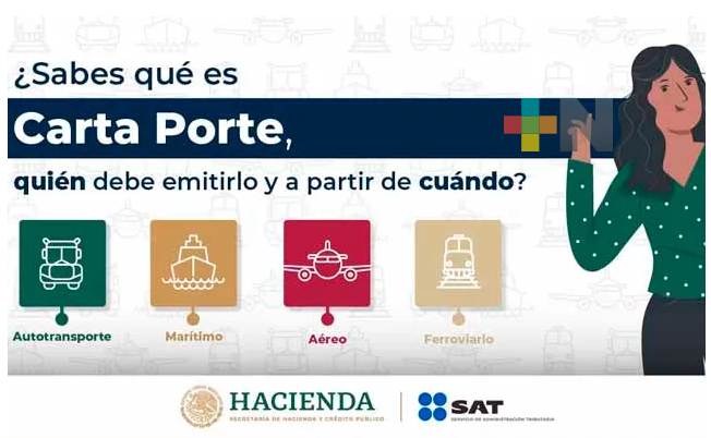 Contribuyentes tendrán hasta septiembre para obtener Carta Porte: SAT