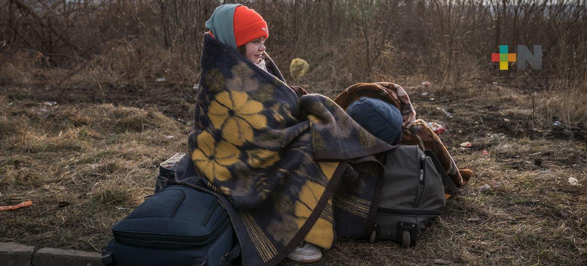 Ucrania: Las agencias de la ONU ayudan a la marea de refugiados