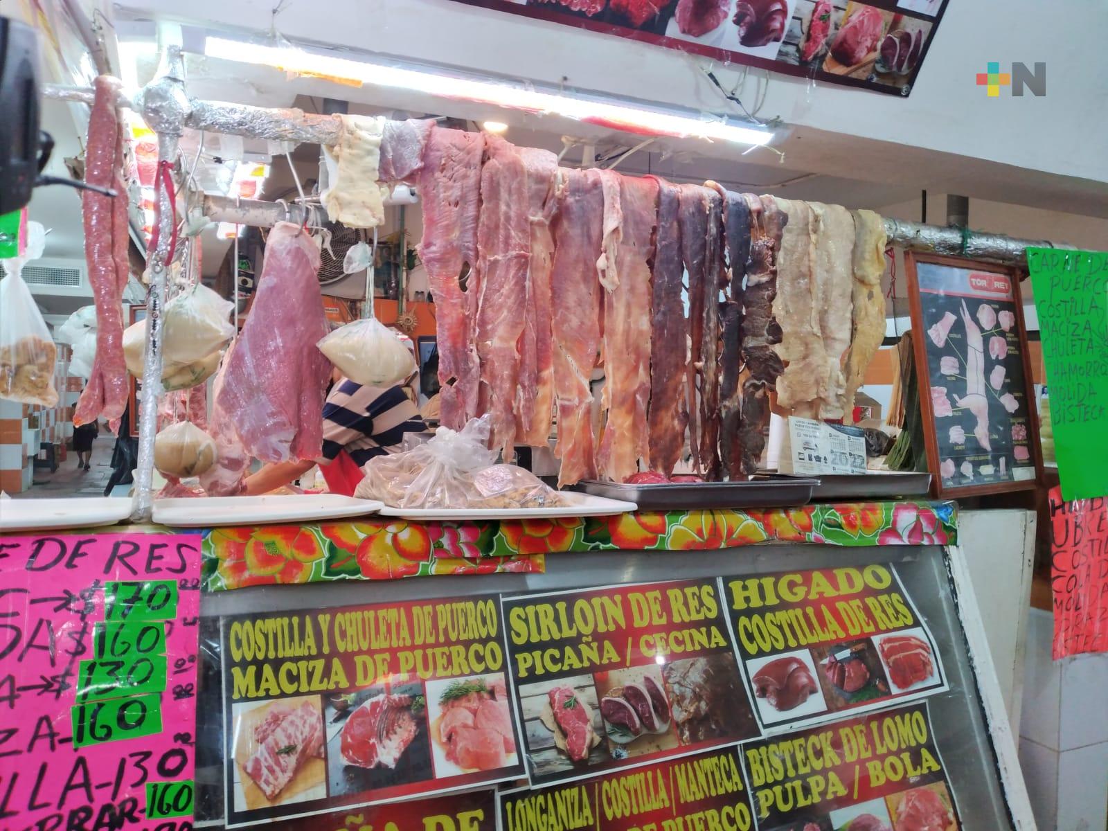 Venta de carne disminuye en 50% por Cuaresma en municipio de Veracruz