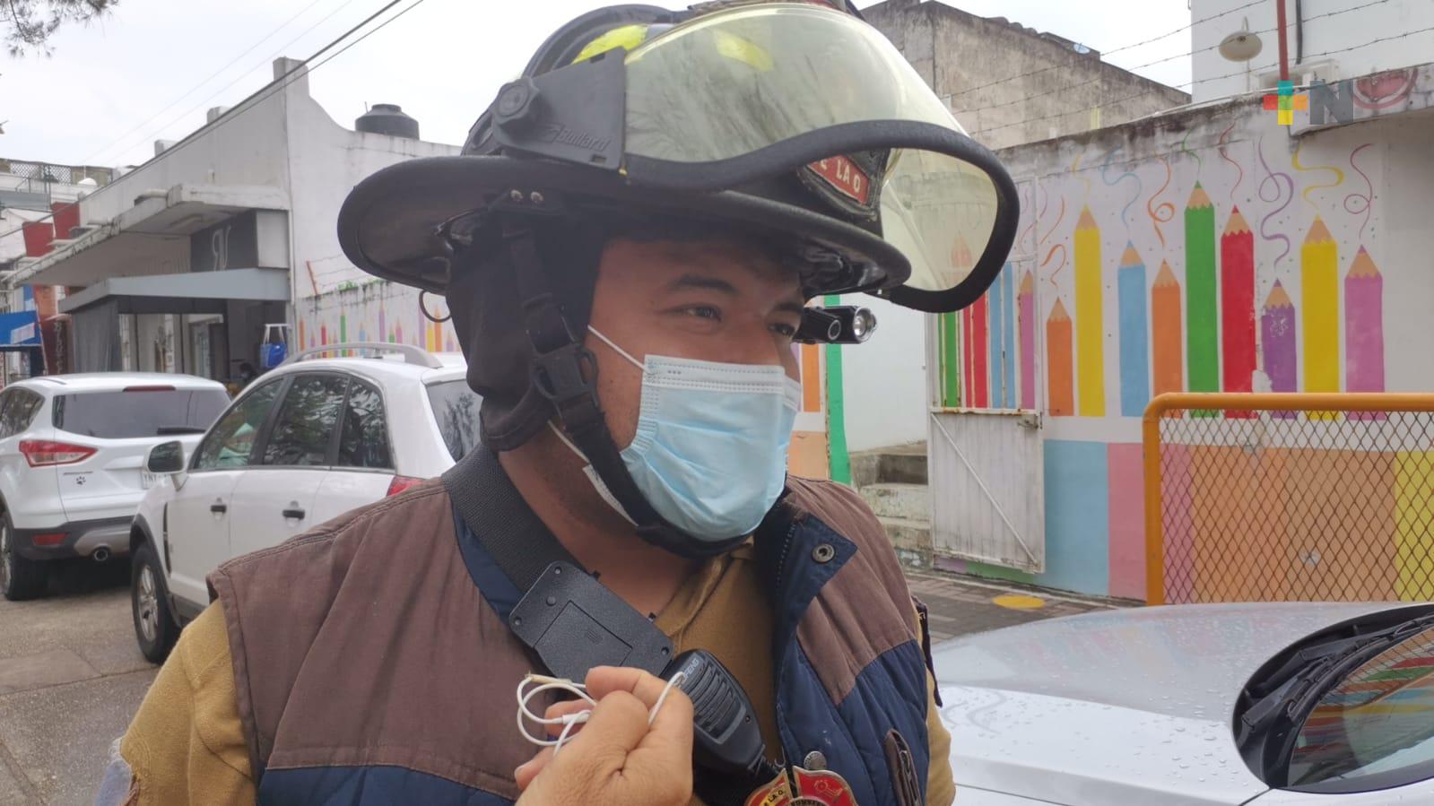 Fuga de gas en plantel educativo de Coatza