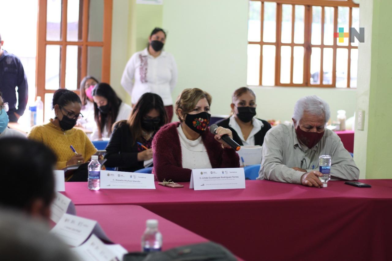 Trabajan niveles de Gobierno para generar ambiente de paz y tranquilidad en norte de Veracruz