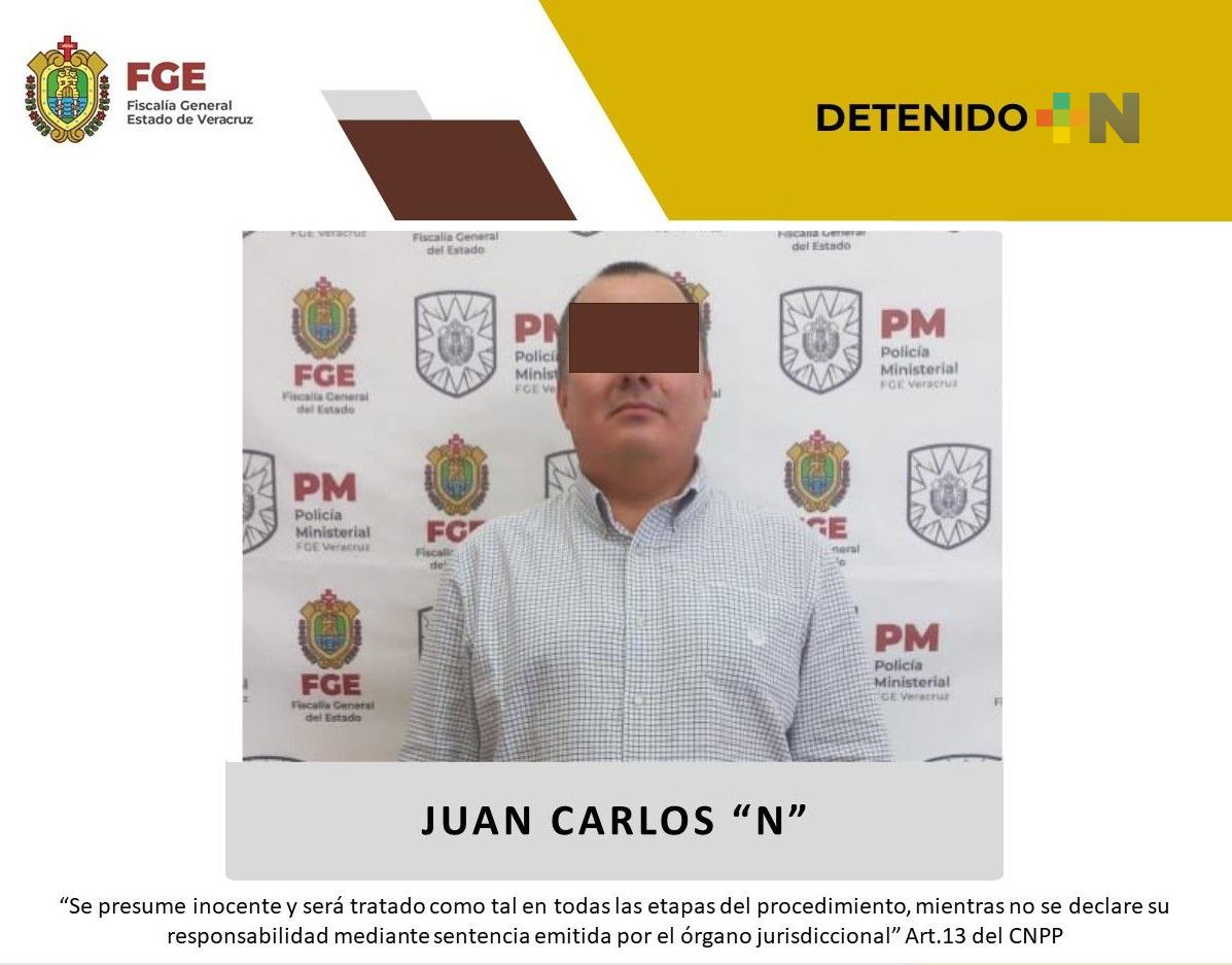 Detienen a ex colaborador de la FGE, Juan Carlos «N» por presunta participación en delito de tortura