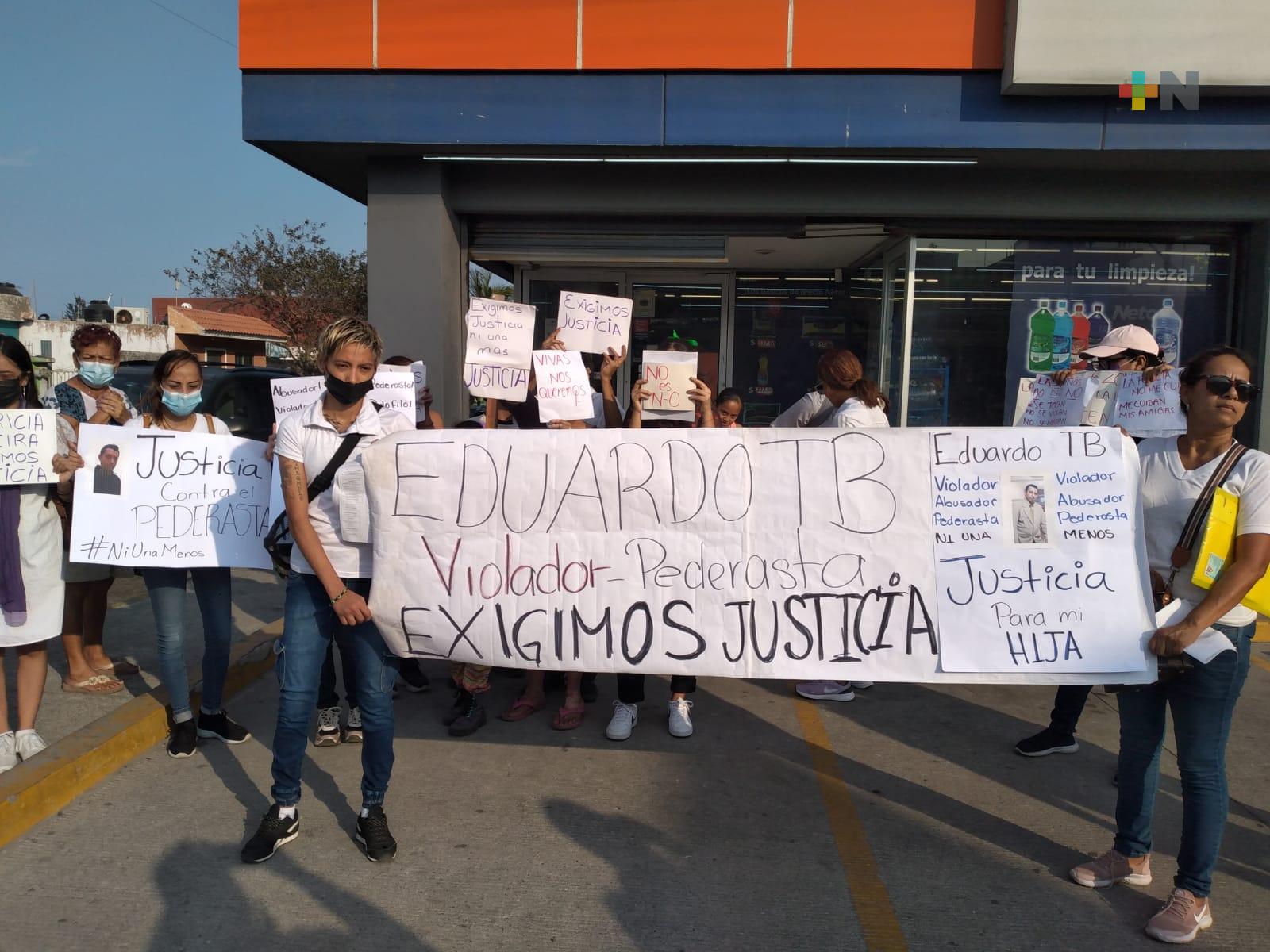 Exigen justicia contra agresor sexual de una menor