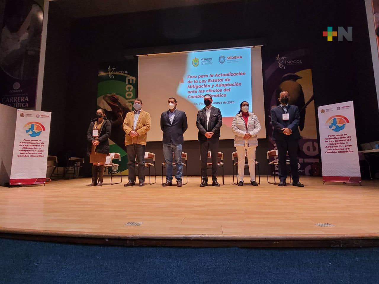 Gobierno de Veracruz toma en serio emergencia climática